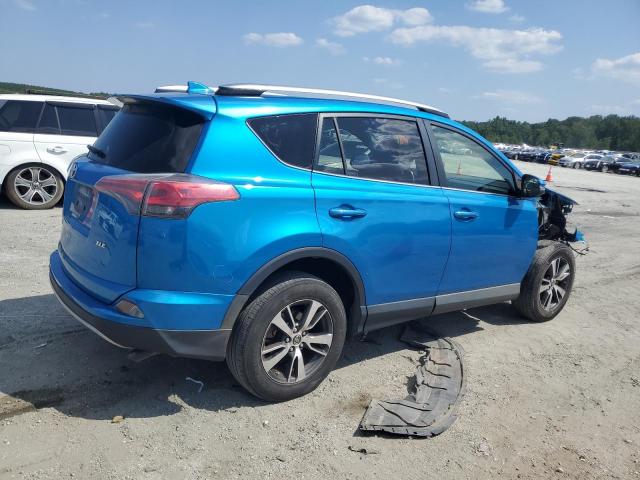 JTMWFREV0HD093933 - 2017 TOYOTA RAV4 XLE BLUE photo 3