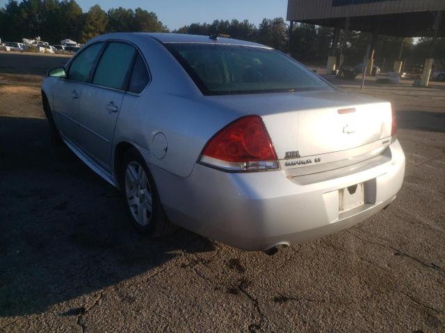 2G1WB5E39E1134708 - 2014 CHEVROLET IMPALA LIM LT SILVER photo 3