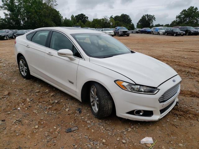 3FA6P0SU8GR402810 - 2016 FORD FUSION TITANIUM PHEV WHITE photo 4