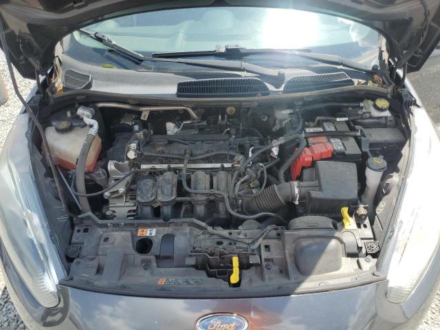 3FADP4BJXJM119317 - 2018 FORD FIESTA SE GRAY photo 11