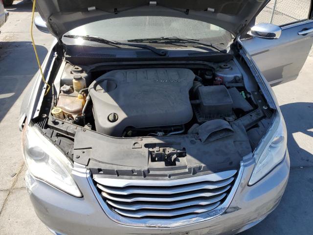 1C3CCBCG1DN546134 - 2013 CHRYSLER 200 LIMITED SILVER photo 11