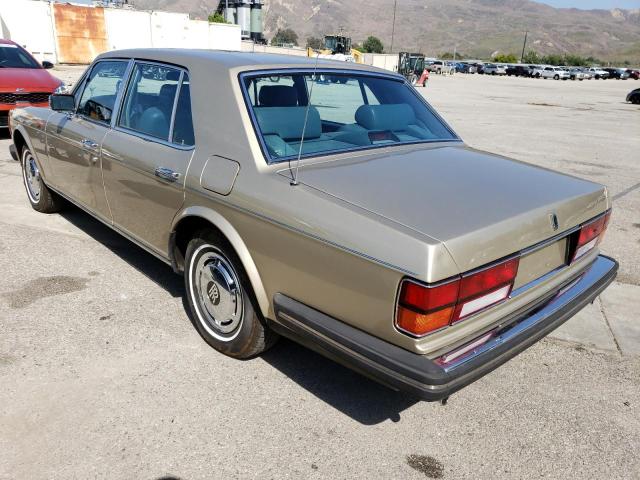 SCAZS42A6GCX14956 - 1986 ROLLS-ROYCE SILVER SPI BEIGE photo 2