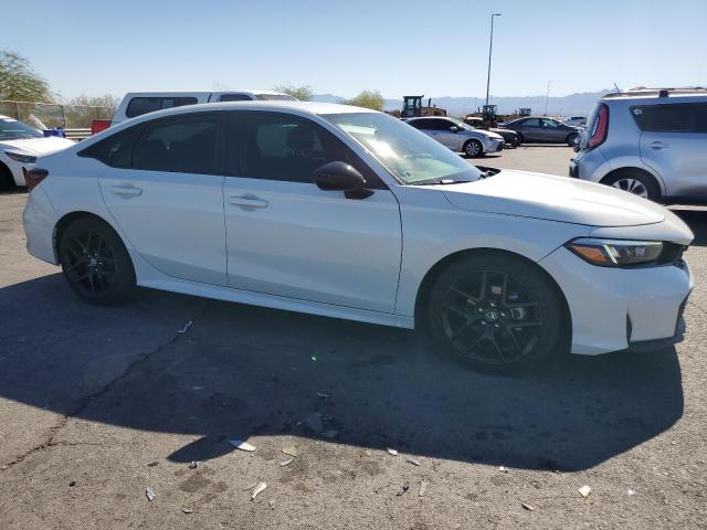 2HGFE2F56SH540477 - 2025 HONDA CIVIC SPORT WHITE photo 4