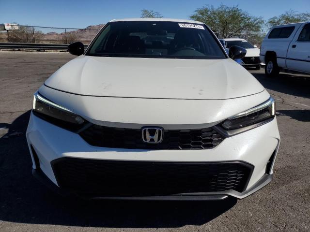 2HGFE2F56SH540477 - 2025 HONDA CIVIC SPORT WHITE photo 5
