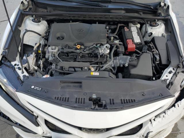 4T1T11AK0PU836762 - 2023 TOYOTA CAMRY SE NIGHT SHADE WHITE photo 11