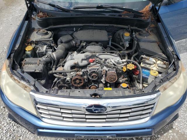 JF2SH6BC5AH916267 - 2010 SUBARU FORESTER XS 蓝色 照片 12