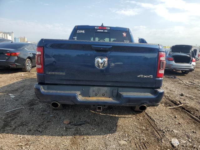 1C6SRFFT6KN615345 - 2019 RAM 1500 BIG HORN/LONE STAR BLUE photo 6
