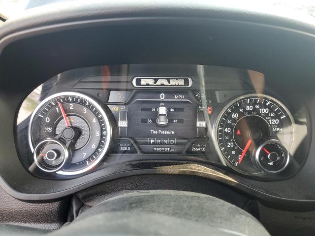 1C6SRFFT6KN615345 - 2019 RAM 1500 BIG HORN/LONE STAR BLUE photo 9