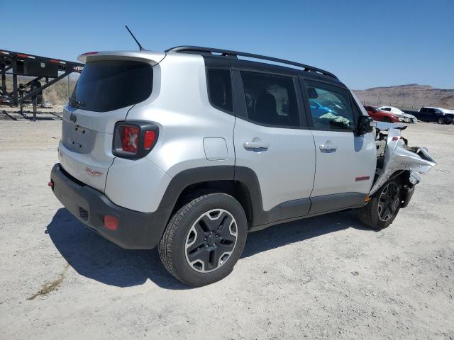 ZACCJBCB1HPE87654 - 2017 JEEP RENEGADE TRAILHAWK SILVER photo 3