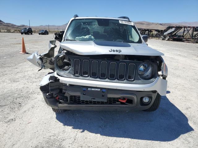 ZACCJBCB1HPE87654 - 2017 JEEP RENEGADE TRAILHAWK SILVER photo 5