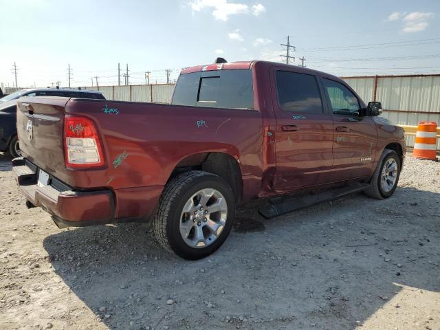 1C6RREFT2KN902593 - 2019 RAM 1500 BIG HORN/LONE STAR BURGUNDY photo 3