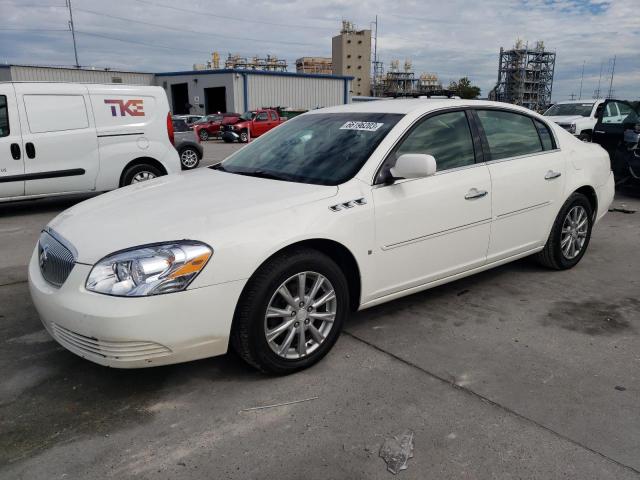 1G4HD57M49U101539 - 2009 BUICK LUCERNE CXL WHITE photo 1