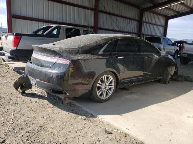 3LN6L2G9XER825631 - 2014 LINCOLN MKZ BLACK photo 3