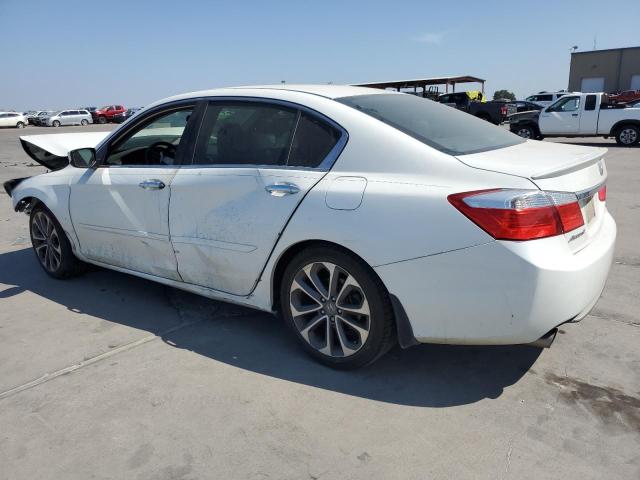 1HGCR2F53FA022662 - 2015 HONDA ACCORD SPORT WHITE photo 2