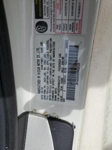 JN1AZ4EH0KM422123 - 2019 NISSAN 370Z BASE WHITE photo 12