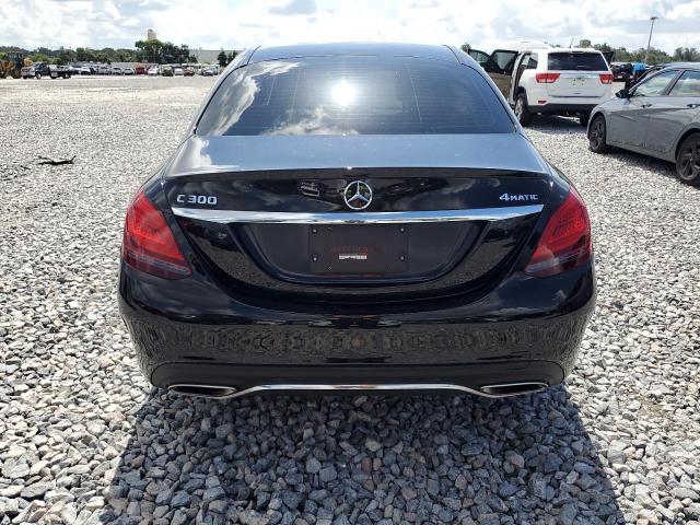 WDDWF8EB3LR547383 - 2020 MERCEDES-BENZ C 300 4MATIC BLACK photo 6