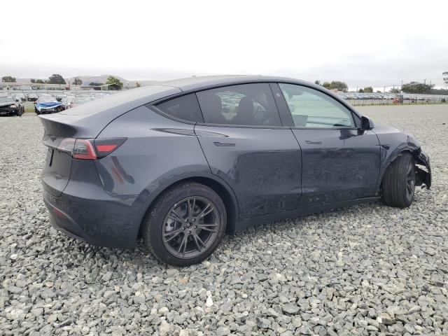7SAYGDED9SF316327 - 2025 TESLA MODEL Y GRAY photo 3