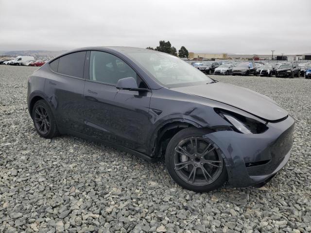 7SAYGDED9SF316327 - 2025 TESLA MODEL Y GRAY photo 4