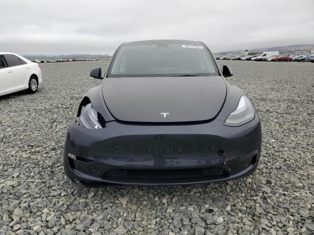7SAYGDED9SF316327 - 2025 TESLA MODEL Y GRAY photo 5