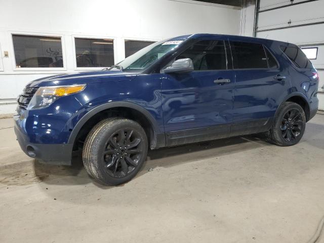 1FM5K8AR9DGC82885 - 2013 FORD EXPLORER POLICE INTERCEPTOR 蓝色 照片 1