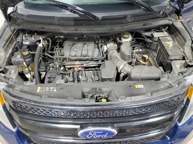 1FM5K8AR9DGC82885 - 2013 FORD EXPLORER POLICE INTERCEPTOR 蓝色 照片 12