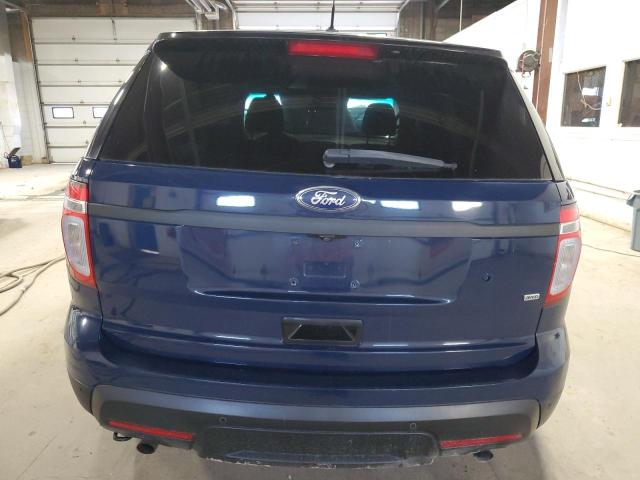 1FM5K8AR9DGC82885 - 2013 FORD EXPLORER POLICE INTERCEPTOR 蓝色 照片 6