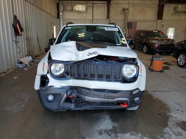 ZACNJDC11NPN48070 - 2022 JEEP RENEGADE TRAILHAWK WHITE photo 5