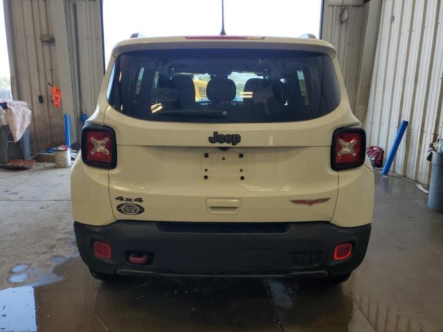 ZACNJDC11NPN48070 - 2022 JEEP RENEGADE TRAILHAWK WHITE photo 6