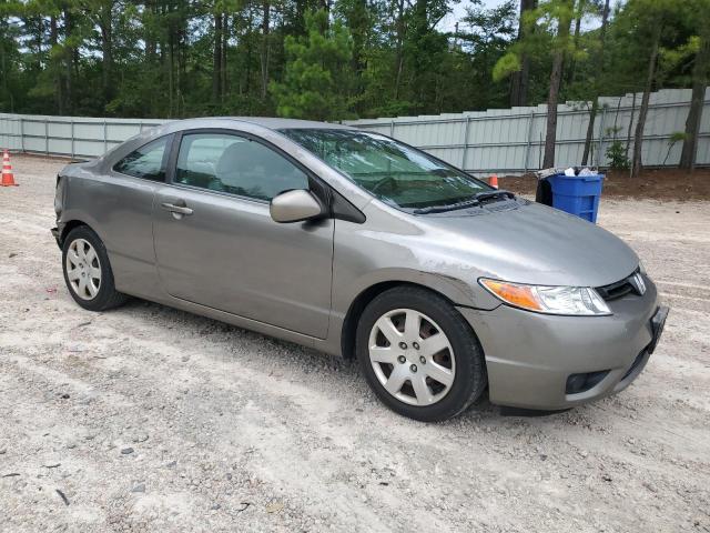 2HGFG11647H547181 - 2007 HONDA CIVIC LX GRAY photo 4