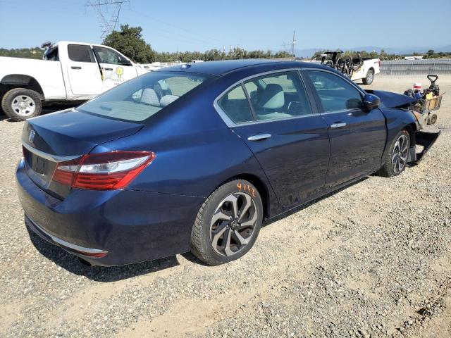 1HGCR2F70GA083342 - 2016 HONDA ACCORD EX BLUE photo 3