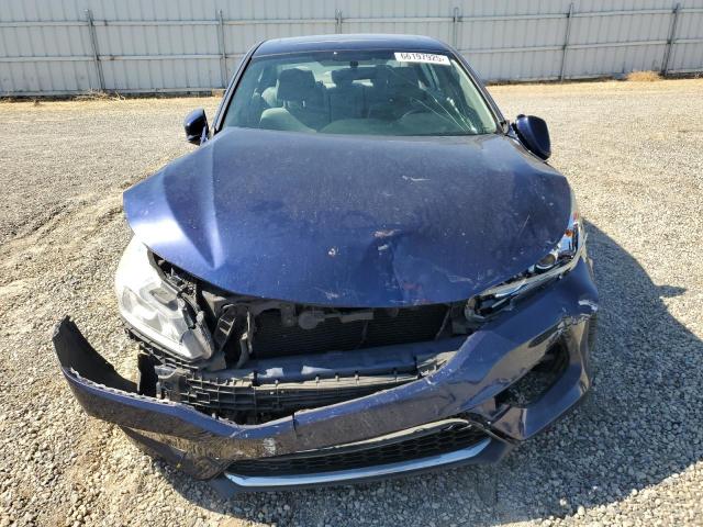 1HGCR2F70GA083342 - 2016 HONDA ACCORD EX BLUE photo 5