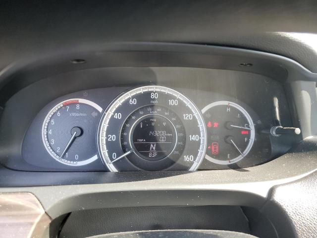 1HGCR2F70GA083342 - 2016 HONDA ACCORD EX BLUE photo 9