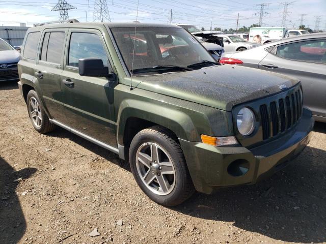 1J4FF28BX9D120348 - 2009 JEEP PATRIOT SPORT GREEN photo 4