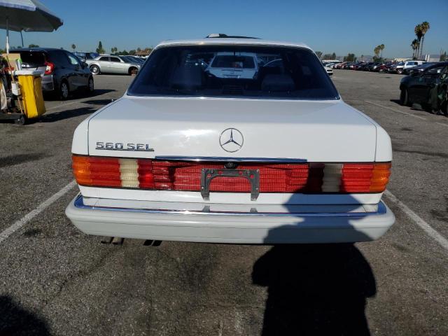 WDBCA39E7LA537035 - 1990 MERCEDES-BENZ 560 SEL WHITE photo 6