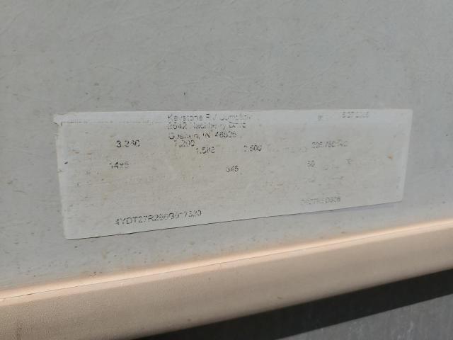 4YDT27R286G917320 - 2006 OUTB TRAVEL TRL WHITE photo 10