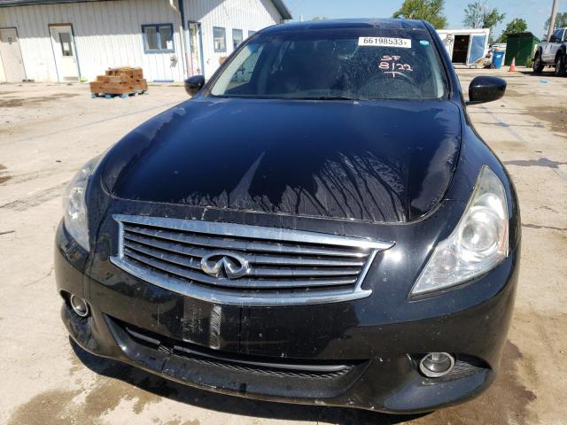 JN1CV6AR3DM764764 - 2013 INFINITI G37 BLACK photo 5