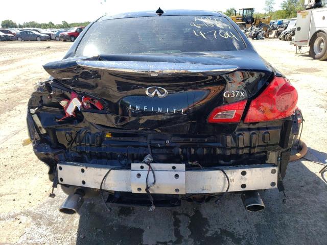 JN1CV6AR3DM764764 - 2013 INFINITI G37 BLACK photo 6