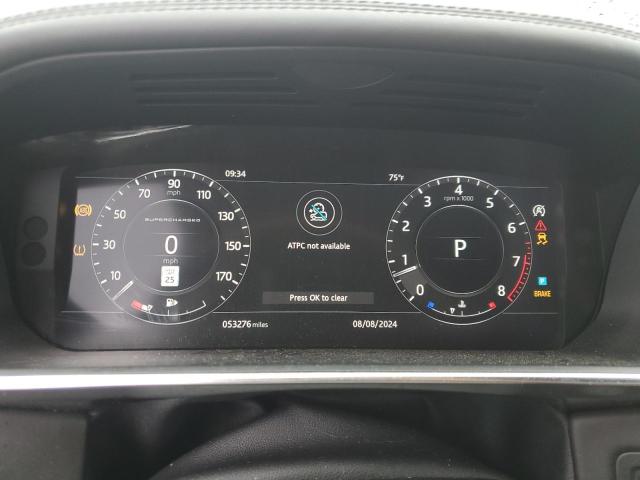 SALGV2RE2JA392011 - 2018 LAND ROVER RANGE ROVE AUTOBIOGRAPHY BLACK photo 9