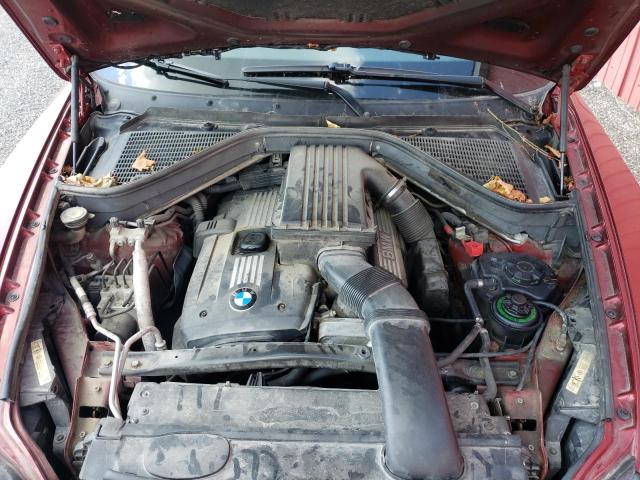 5UXFE43539L037872 - 2009 BMW X5 XDRIVE30I RED photo 12