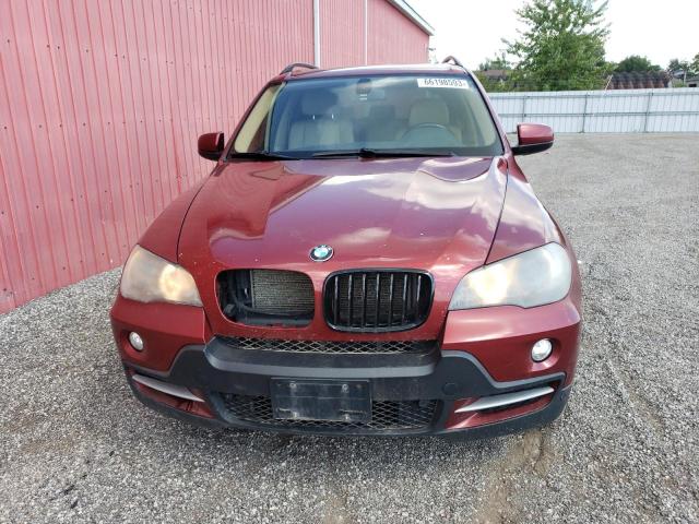 5UXFE43539L037872 - 2009 BMW X5 XDRIVE30I RED photo 5