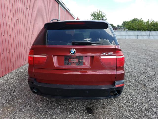 5UXFE43539L037872 - 2009 BMW X5 XDRIVE30I RED photo 6