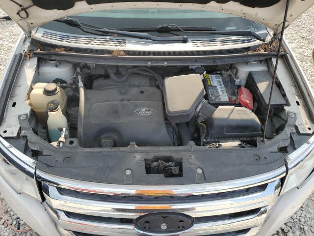 2FMDK3JC2DBA01205 - 2013 FORD EDGE SEL WHITE photo 12