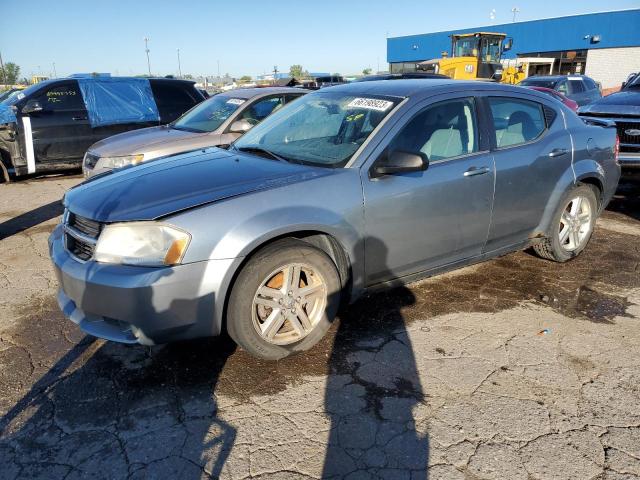 1B3LC56K48N286977 - 2008 DODGE AVENGER SXT SILVER photo 1