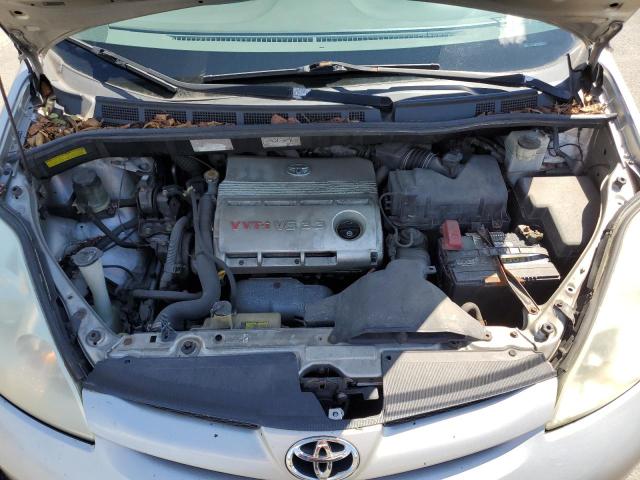 5TDZA23C56S399466 - 2006 TOYOTA SIENNA CE SILVER photo 12