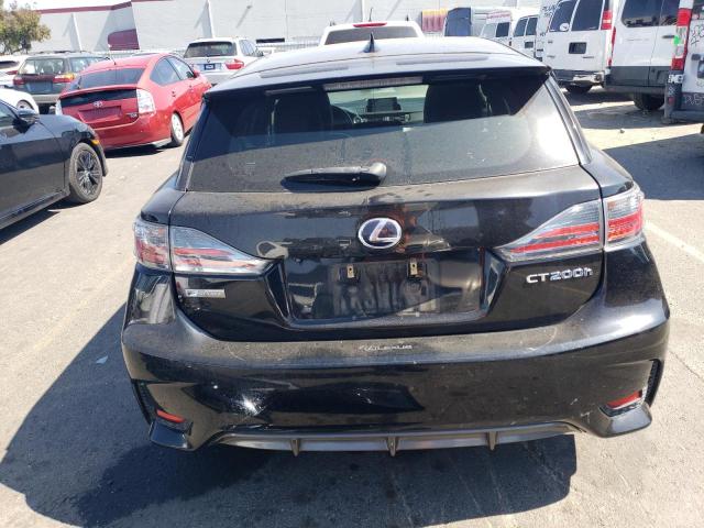 JTHKD5BH6F2234619 - 2015 LEXUS CT 200 BLACK photo 6