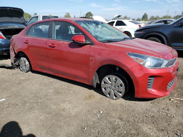 3KPA24AB7JE086809 - 2018 KIA RIO LX RED photo 4