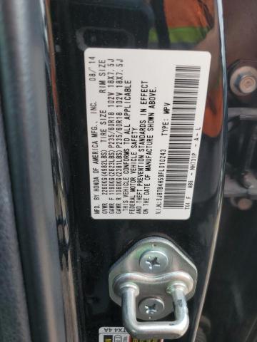 5J8TB4H59FL010243 - 2015 ACURA RDX TECHNOLOGY BLACK photo 13