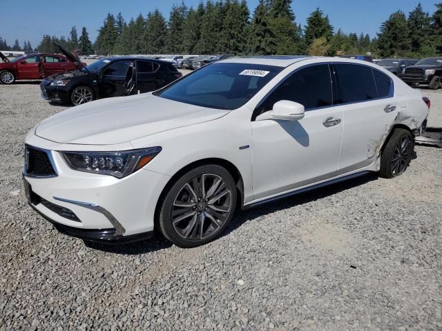 JH4KC2F91LC000740 - 2020 ACURA RLX SPORT HYBRID ADVANCE WHITE photo 1
