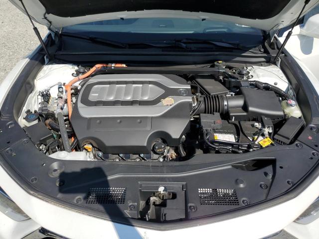JH4KC2F91LC000740 - 2020 ACURA RLX SPORT HYBRID ADVANCE WHITE photo 11