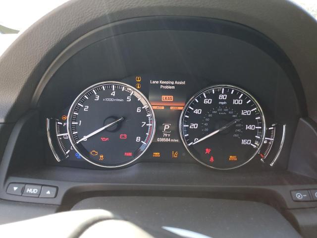 JH4KC2F91LC000740 - 2020 ACURA RLX SPORT HYBRID ADVANCE WHITE photo 9